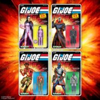 Super7 G.I. Joe ReAction+ Wave 5 Set of 4 G.I. Joe The Movie